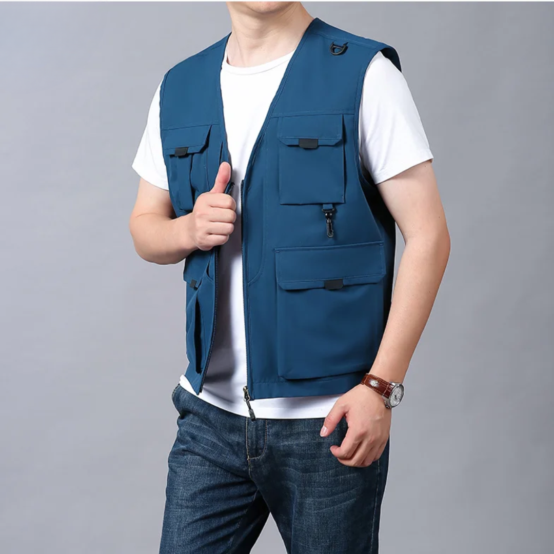 SilkNord™ | Elegant og afslappet cargo vest
