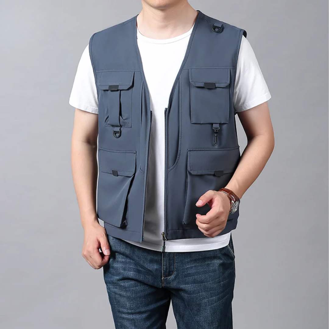 SilkNord™ | Elegant og afslappet cargo vest
