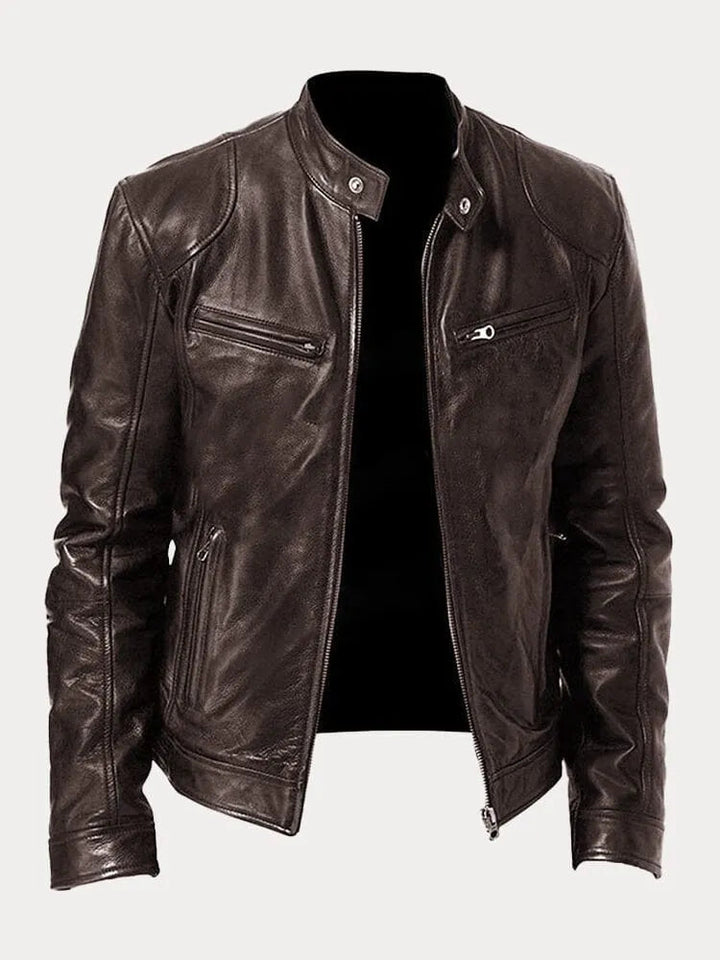 SilkNord™ | Casual læderjakke