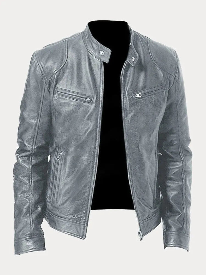 SilkNord™ | Casual læderjakke