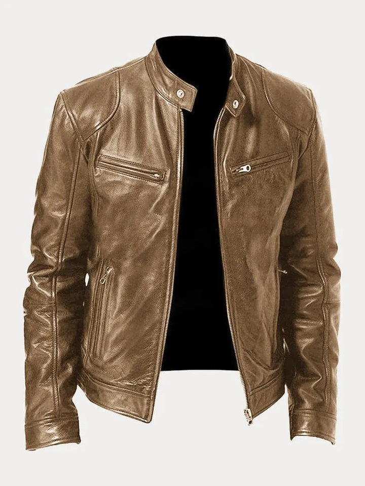 SilkNord™ | Casual læderjakke