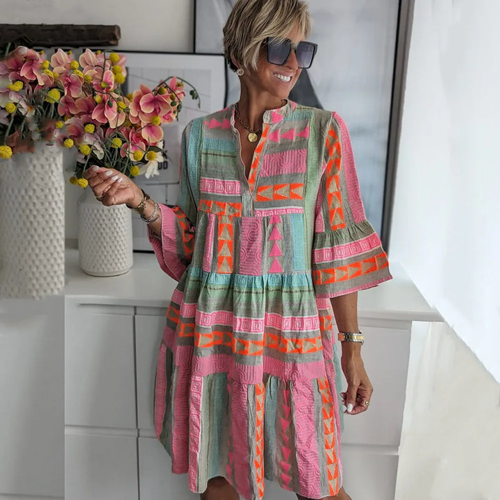 Juliane – Boho-Trin-Swingkjole